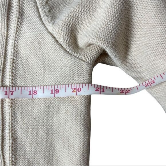 Karen Scott Shawl Collar Cable Knit Sweater w/ Front Buckle Design ... - Picture 7 of 10